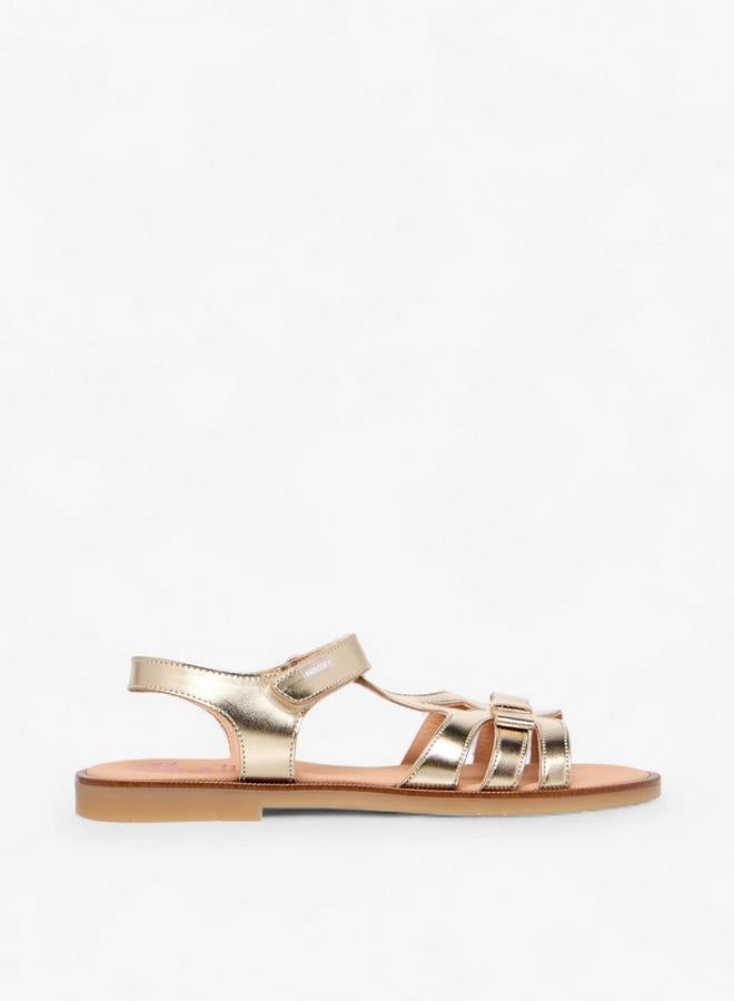 Pablosky Girls Hook and Loop Strap Sandals - Image 1